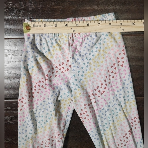 Old Navy Rainbow Hearts Girls Stretch Legging - Picture 4 of 9